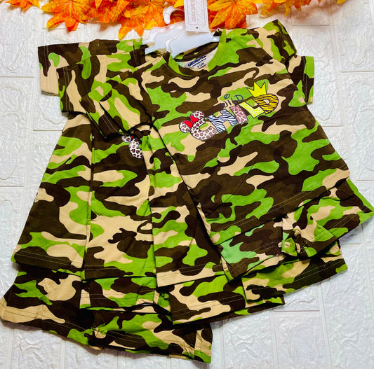 6-12M Kids shorts sets