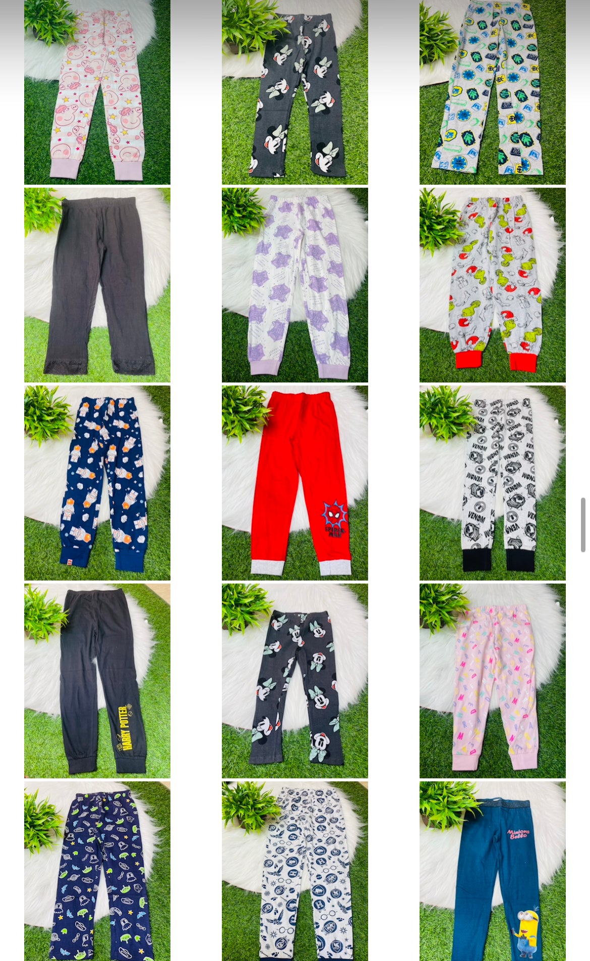 BOYS 10 PC PANTS COMBO