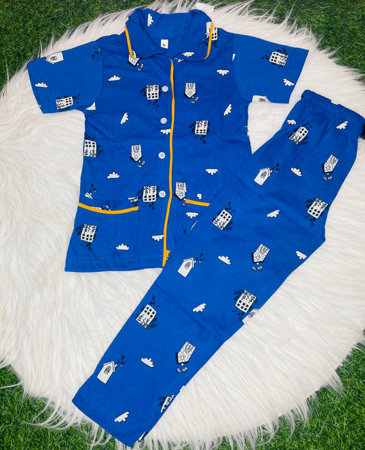 Kids collar Nightsuit