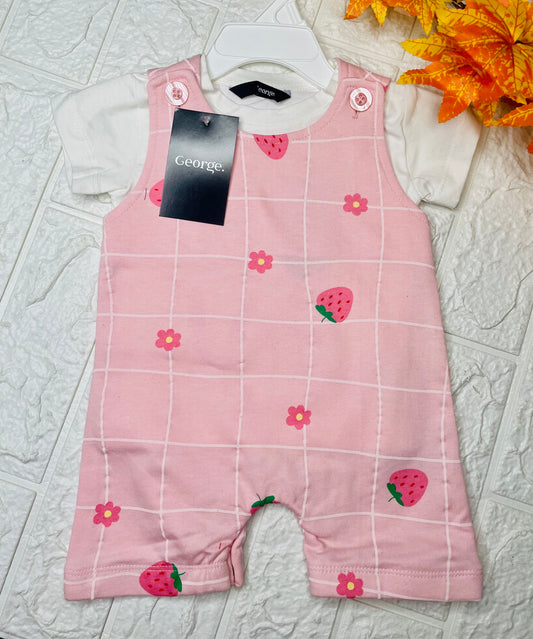 Kids Dungaree 0-6 Months