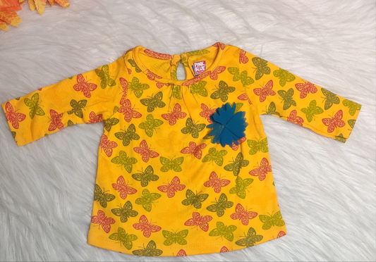 Girls Tee  0 to 6 Months