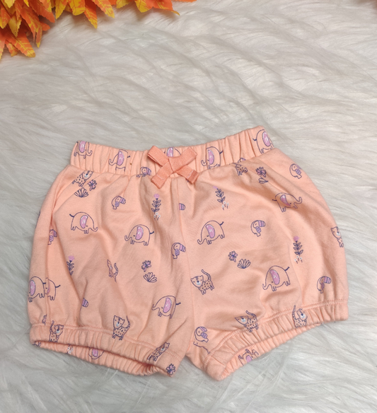 Girls Shorts  0 to 6 Months